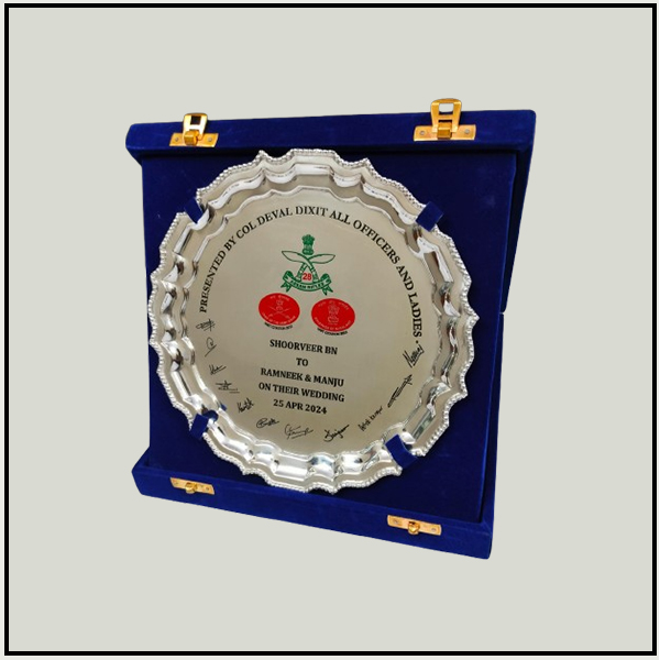 Round Plate Trophy